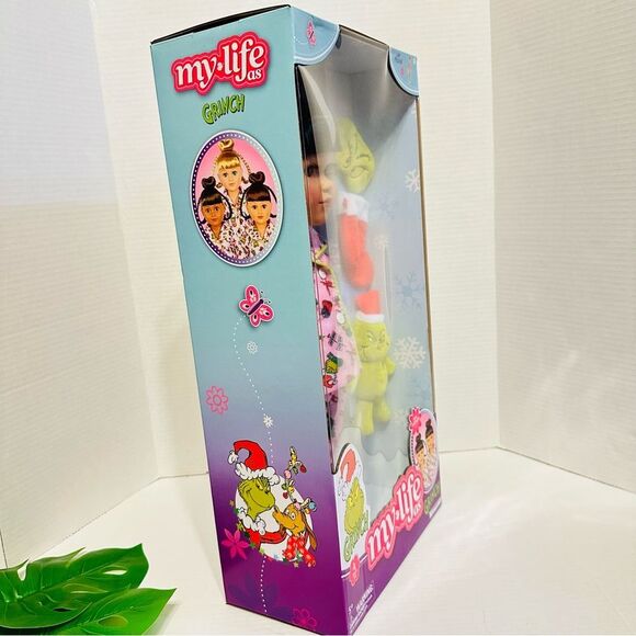 My Life As Grinch Sleepover 18 inch Doll Christmas Holiday Collectible Brunette - Picture 14 of 15
